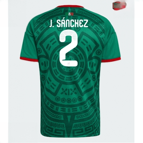 Echipament fotbal Mexic Jorge Sanchez #2 Tricou Acasa Mondial 2026 maneca scurta 1 Echipament fotbal Mexic Jorge Sanchez #2 Tricou Acasa Mondial 2026 maneca scurta