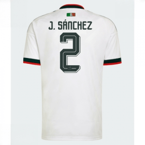 Echipament fotbal Mexic Jorge Sanchez #2 Tricou Deplasare Mondial 2026 maneca scurta