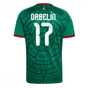 Echipament fotbal Mexic Mondial 2026 Tricou Orbelin Pineda #17 Acasa maneca scurta