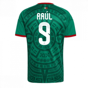 Echipament fotbal Mexic Raul Jimenez #9 Tricou Acasa Mondial 2026 maneca scurta