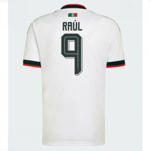 Echipament fotbal Mexic Raul Jimenez #9 Tricou Deplasare Mondial 2026 maneca scurta