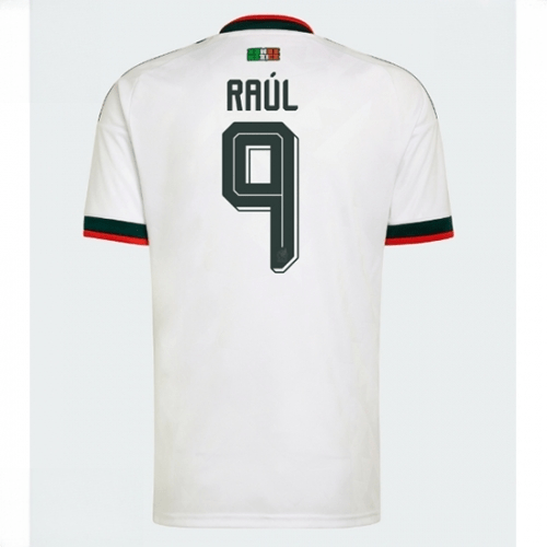 Echipament fotbal Mexic Raul Jimenez #9 Tricou Deplasare Mondial 2026 maneca scurta 1 Echipament fotbal Mexic Raul Jimenez #9 Tricou Deplasare Mondial 2026 maneca scurta