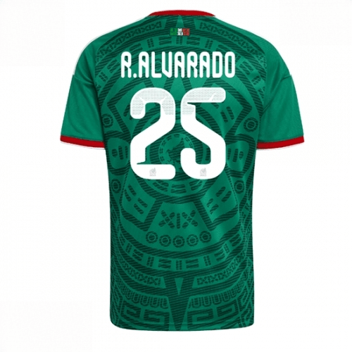 Echipament fotbal Mexic Roberto Alvarado #25 Tricou Acasa Mondial 2026 maneca scurta 1 Echipament fotbal Mexic Roberto Alvarado #25 Tricou Acasa Mondial 2026 maneca scurta