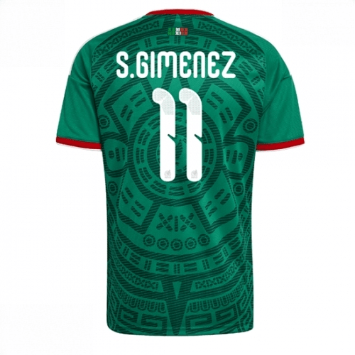Echipament fotbal Mexic Santiago Gimenez #11 Tricou Acasa Mondial 2026 maneca scurta 1 Echipament fotbal Mexic Santiago Gimenez #11 Tricou Acasa Mondial 2026 maneca scurta
