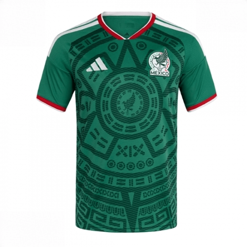 Echipament fotbal Mexic Mondial 2026 Tricou Acasa maneca scurta verde 1 Echipament fotbal Mexic Mondial 2026 Tricou Acasa maneca scurta verde