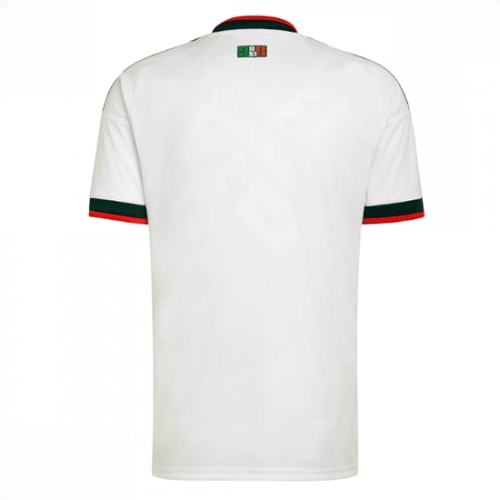 Echipament fotbal Mexic Mondial 2026 Tricou Deplasare alb maneca scurta 2 Echipament fotbal Mexic Mondial 2026 Tricou Deplasare alb maneca scurta