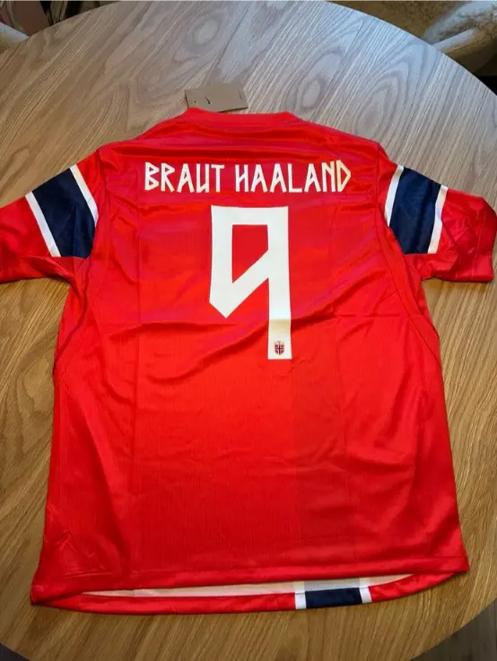 Norvegia Mondial 2026 Tricou Haaland-1