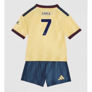 Echipament fotbal Arsenal Bukayo Saka #7 Tricou Treilea 2026-27 pentru copii şi pantaloni