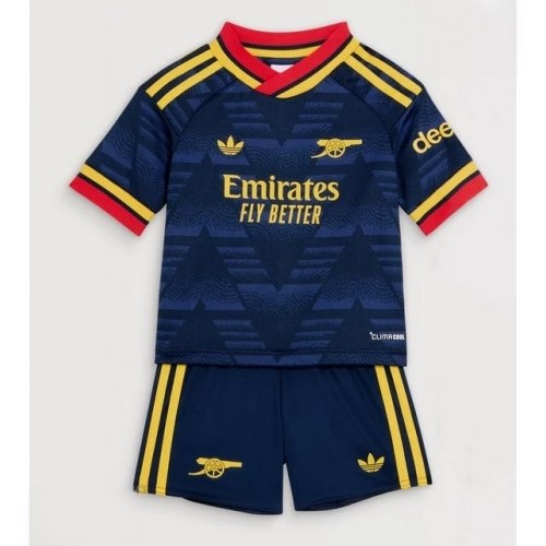 Echipament fotbal Arsenal Declan Rice #41 Tricou Deplasare 2026-27 pentru copii şi pantaloni 2 Echipament fotbal Arsenal Declan Rice #41 Tricou Deplasare 2026-27 pentru copii şi pantaloni