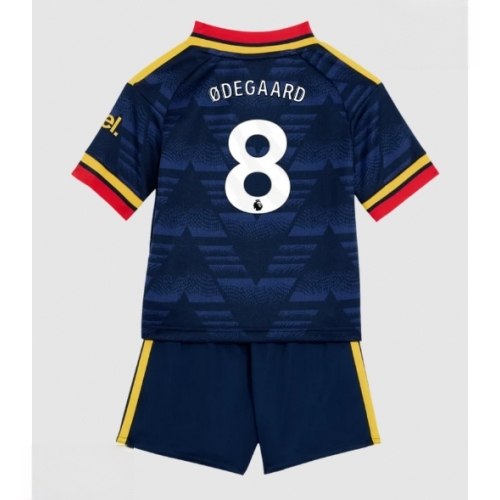 Echipament fotbal Arsenal Martin Odegaard #8 Tricou Deplasare 2026-27 pentru copii şi pantaloni 1 Echipament fotbal Arsenal Martin Odegaard #8 Tricou Deplasare 2026-27 pentru copii şi pantaloni
