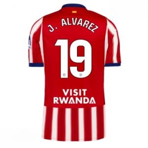 Echipament fotbal Atletico Madrid Julian Alvarez #19 Tricou Acasa 2026-27 pentru bărbați
