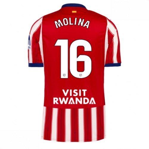 Echipament fotbal Atletico Madrid Nahuel Molina #16 Tricou Acasa 2026-27 pentru bărbați 1 Echipament fotbal Atletico Madrid Nahuel Molina #16 Tricou Acasa 2026-27 pentru bărbați