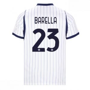 Echipament fotbal Tricou Inter Milan Nicolo Barella #23 Deplasare 2026-27 pentru bărbați