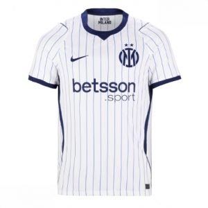 Echipament fotbal Inter Milan Tricou Deplasare 2026-27 pentru bărbați alb