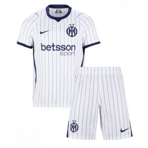 Home 1 Echipament fotbal Inter Milan Tricou Deplasare 2026-27 pentru copii şi pantaloni