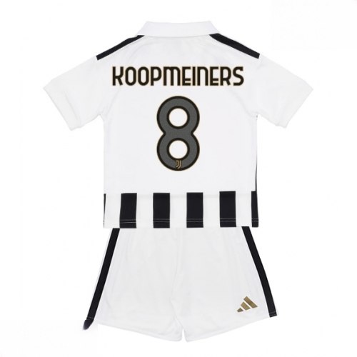 Echipament fotbal Juventus Teun Koopmeiners #8 Tricou Acasa 2026-27 pentru copii Tricou și Șort 1 Echipament fotbal Juventus Teun Koopmeiners #8 Tricou Acasa 2026-27 pentru copii Tricou și Șort