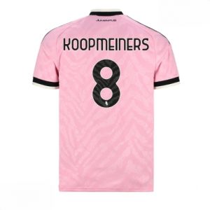 Echipament fotbal Juventus Teun Koopmeiners #8 Tricou Deplasare 2026-27 pentru bărbați