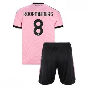 Echipament fotbal Juventus Teun Koopmeiners #8 Tricou Deplasare 2026-27 pentru copii Tricou și Șort