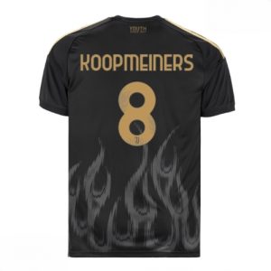 Echipament fotbal Juventus Teun Koopmeiners #8 Tricou Treilea 2026-27 pentru bărbați