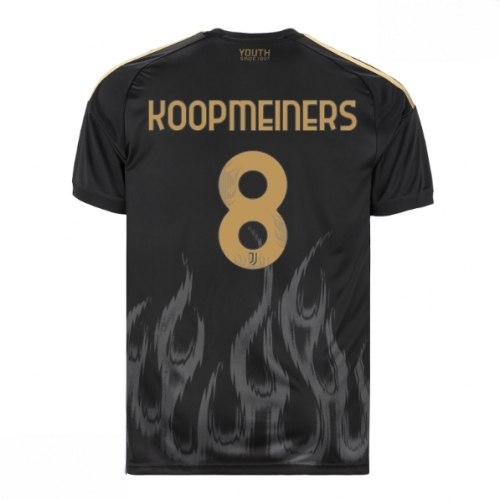Echipament fotbal Juventus Teun Koopmeiners #8 Tricou Treilea 2026-27 pentru bărbați 1 Echipament fotbal Juventus Teun Koopmeiners #8 Tricou Treilea 2026-27 pentru bărbați