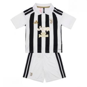 Echipament fotbal Juventus Tricou Acasa 2026-27 pentru copii şi pantaloni