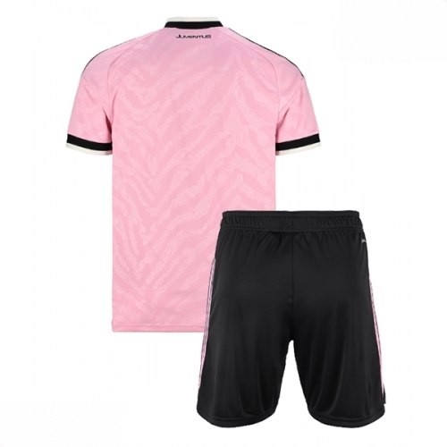 Echipament fotbal Juventus Tricou Deplasare 2026-27 pentru copii Tricou și Șort 2 Echipament fotbal Juventus Tricou Deplasare 2026-27 pentru copii Tricou și Șort