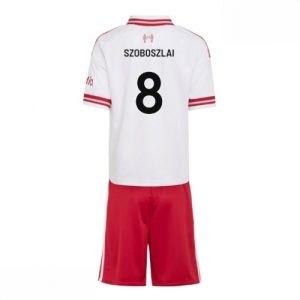 Echipament fotbal Liverpool Dominik Szoboszlai #8 Tricou Deplasare 2026-27 pentru copii şi pantaloni
