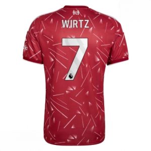Echipament fotbal Liverpool Florian Wirtz #7 Tricou Acasa 2026-27 pentru bărbați