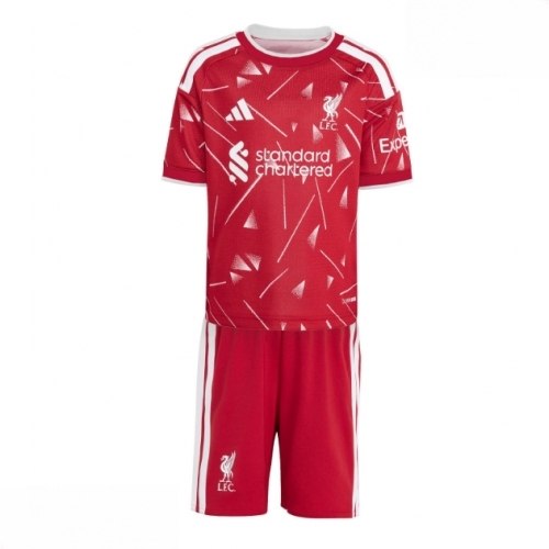 Echipament fotbal Liverpool Florian Wirtz #7 Tricou Acasa 2026-27 pentru copii şi pantaloni 2 Echipament fotbal Liverpool Florian Wirtz #7 Tricou Acasa 2026-27 pentru copii şi pantaloni
