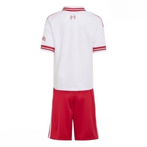 Echipament fotbal Liverpool Tricou Deplasare 2026-27 pentru copii şi pantaloni 2 Echipament fotbal Liverpool Tricou Deplasare 2026-27 pentru copii şi pantaloni