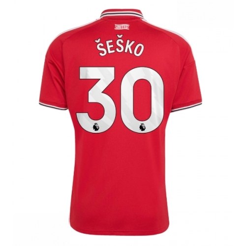 Echipament fotbal Manchester United Benjamin Sesko #30 Tricou Acasa 2026-27 pentru bărbați 1 Echipament fotbal Manchester United Benjamin Sesko #30 Tricou Acasa 2026-27 pentru bărbați