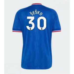 Echipament fotbal Manchester United Benjamin Sesko #30 Tricou Deplasare 2026-27 pentru bărbați