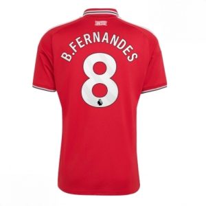 Echipament fotbal Manchester United Bruno Fernandes #8 Tricou Acasa 2026-27 pentru bărbați