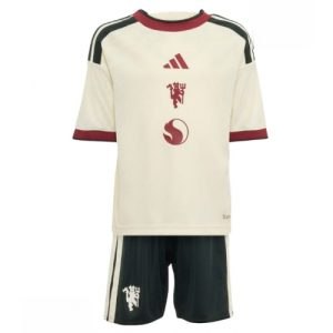 Echipament fotbal Manchester United Tricou Treilea 2026-27 pentru copii şi pantaloni