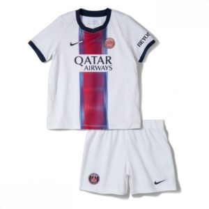 Echipament fotbal Paris Saint-Germain PSG Tricou Deplasare 2026-27 pentru copii şi pantaloni