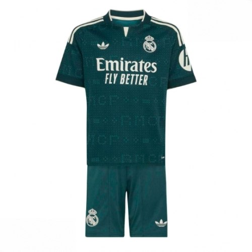Echipament fotbal Real Madrid Kylian Mbappe #10 Tricou Deplasare 2026-27 pentru copii şi pantaloni 2 Echipament fotbal Real Madrid Kylian Mbappe #10 Tricou Deplasare 2026-27 pentru copii şi pantaloni