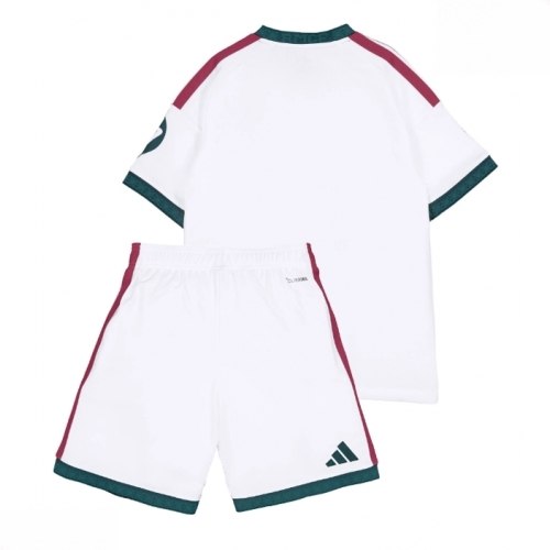 Echipament fotbal Real Madrid Tricou Acasa 2026-27 pentru copii şi pantaloni 2 Echipament fotbal Real Madrid Tricou Acasa 2026-27 pentru copii şi pantaloni