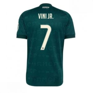 Home 32 Echipament fotbal Real Madrid Vinicius Junior #7 Tricou Deplasare 2026-27 pentru bărbați