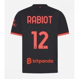 Echipament fotbal AC Milan Adrien Rabiot #12 Tricou Treilea 2026-27 pentru bărbați