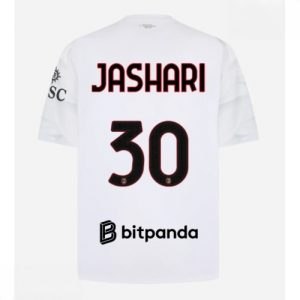 Echipament fotbal AC Milan Ardon Jashari #30 Tricou Deplasare 2026-27 pentru bărbați
