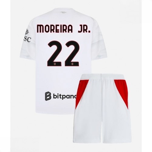 Ieftine Echipament fotbal AC Milan Diego Moreira #22 Tricou Deplasare 2026-27 pentru copii şi pantaloni 1 Ieftine Echipament fotbal AC Milan Diego Moreira #22 Tricou Deplasare 2026-27 pentru copii şi pantaloni