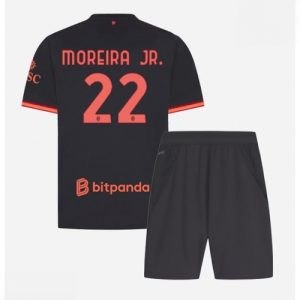 Ieftine Echipament fotbal AC Milan Diego Moreira #22 Tricou Treilea 2026-27 pentru copii şi pantaloni