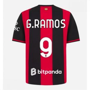 Echipament fotbal AC Milan Goncalo Ramos #9 Tricou Acasa 2026-27 pentru bărbați