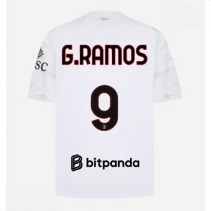 Echipament fotbal AC Milan Goncalo Ramos #9 Tricou Deplasare 2026-27 pentru bărbați