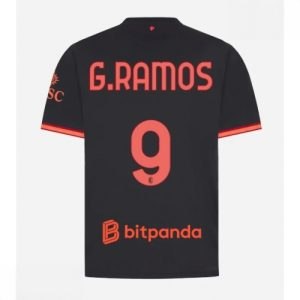 Echipament fotbal AC Milan Goncalo Ramos #9 Tricou Treilea 2026-27 pentru bărbați