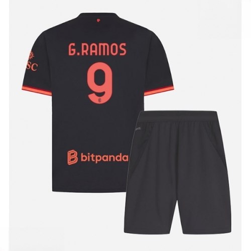 Ieftine Echipament fotbal AC Milan Goncalo Ramos #9 Tricou Treilea 2026-27 pentru copii şi pantaloni 1 Ieftine Echipament fotbal AC Milan Goncalo Ramos #9 Tricou Treilea 2026-27 pentru copii şi pantaloni