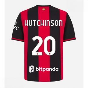 Echipament fotbal AC Milan Omari Hutchinson #20 Tricou Acasa 2026-27 pentru bărbați
