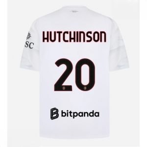 Echipament fotbal AC Milan Omari Hutchinson #20 Tricou Deplasare 2026-27 pentru bărbați