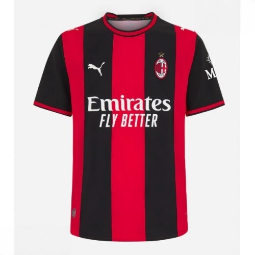 Echipament fotbal AC Milan Tricou Acasa 2026-27 roșu și negru pentru bărbați 1 Echipament fotbal AC Milan Tricou Acasa 2026-27 roșu și negru pentru bărbați