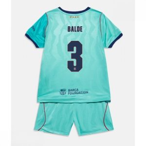 Echipament fotbal Barcelona Alejandro Balde #3 Tricou Treilea 2026-27 pentru copii şi pantaloni